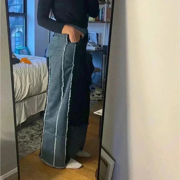 Honor the Gift Colorblock Utility Jean - Picture 4 of 6